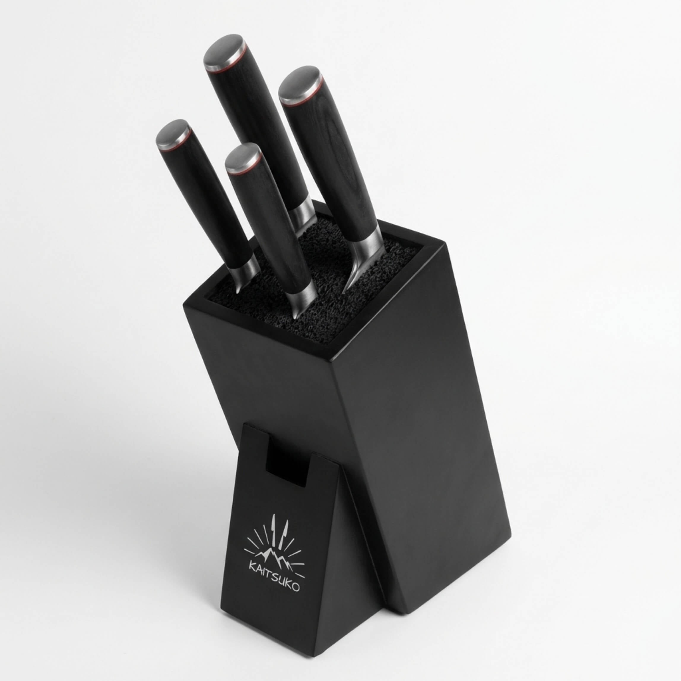 Rangement pour couteaux noir 