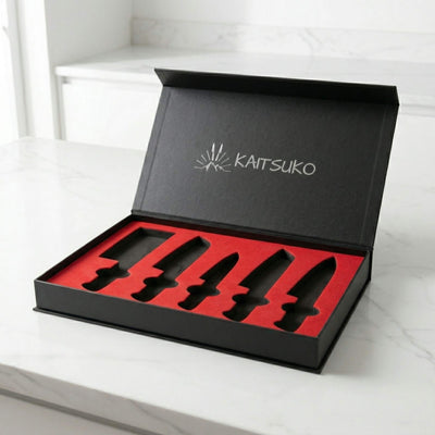 Coffrets Kaitsuko sets de couteaux