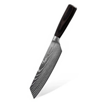 Couteau Kiritsuke japonais Chef Tanaka forest wood