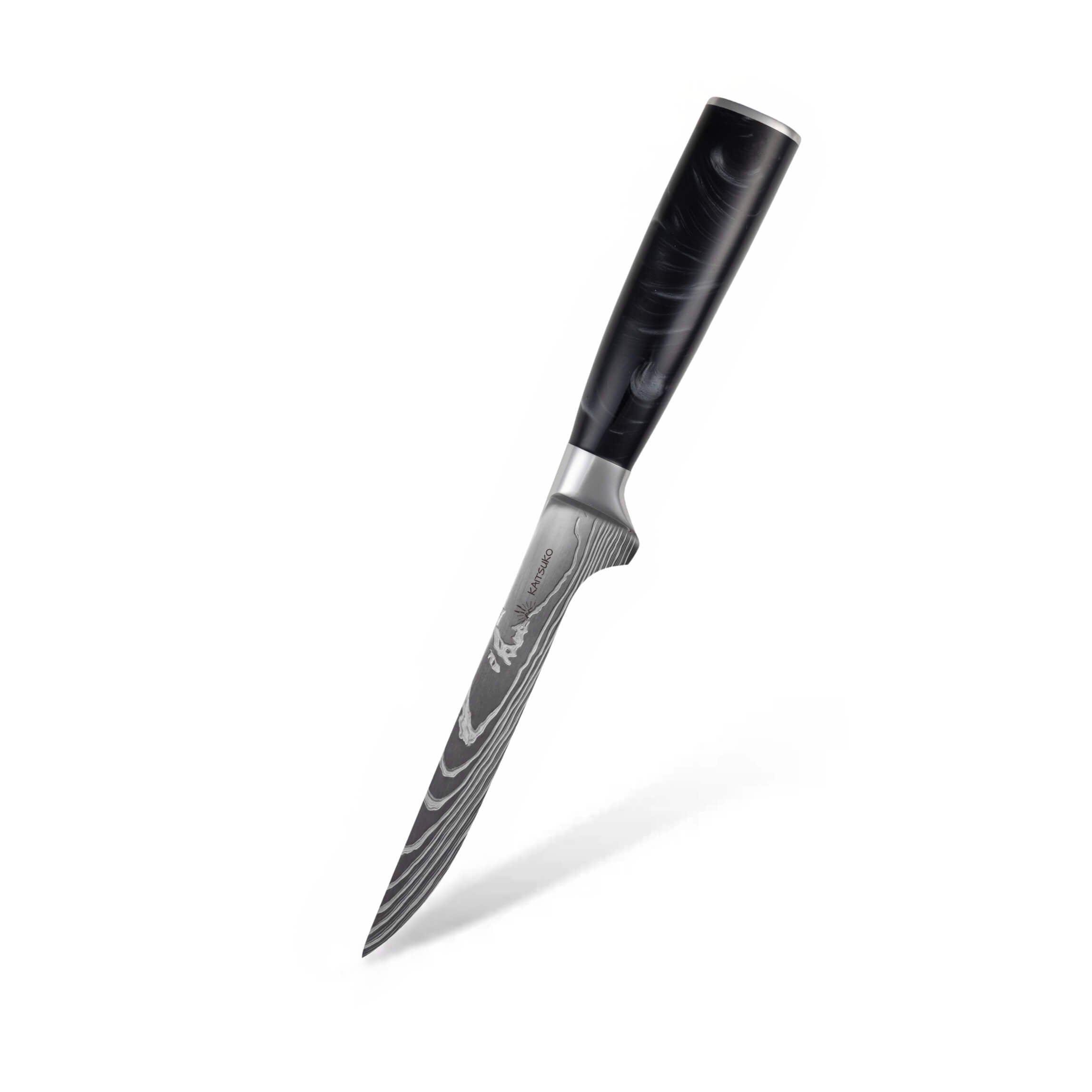 Couteau à désosser japonais chef tanaka coloris sumi noir