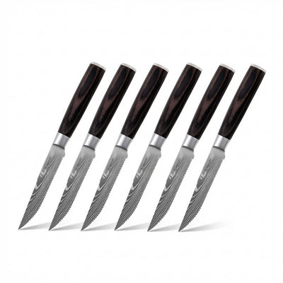 Cuchillos decCarne – Lote de 6 – Chef Tanaka